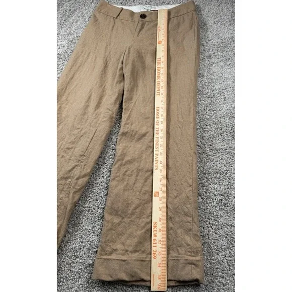 Banana Republic‎ Womens Jackson Fit Wool Blend Dress Pants Work Stretch 8 Petite - Picture 8 of 9